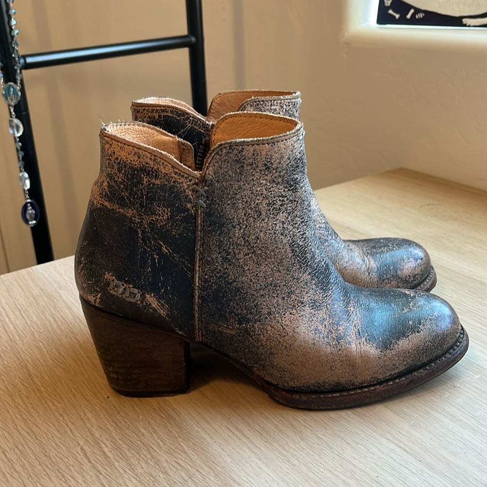 COPY - Bed Stu distressed booties size 8